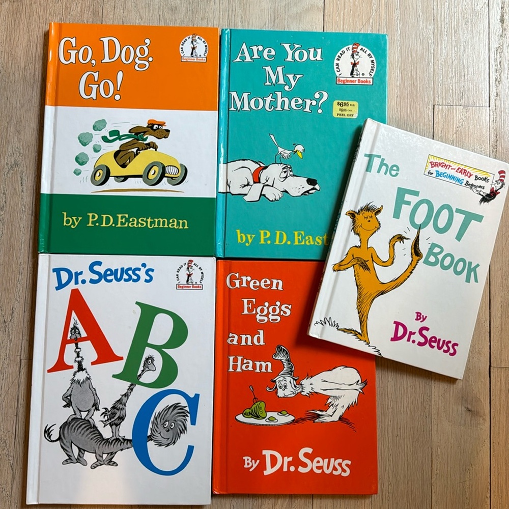 Dr. Seuss books. Lot of 5.